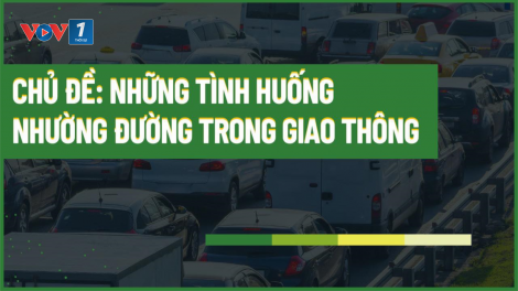 Những tình huống nhường đường trong giao thông - 11/04/2024
