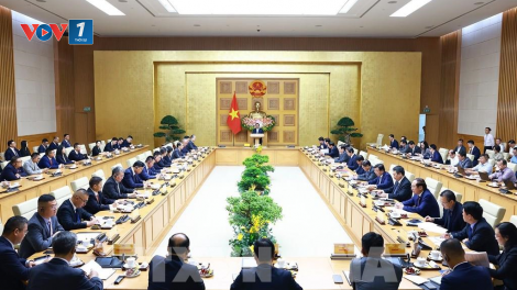 THỜI SỰ 12H TRƯA 14/5/2024: Thủ tướng Phạm Minh Chính chủ trì tọa đàm với lãnh đạo 19 tập đoàn hàng đầu của Trung Quốc về phát triển kinh tế xanh, kinh tế số