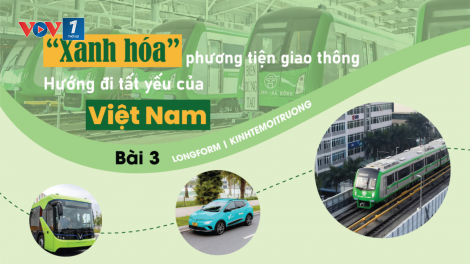 Giao thông xanh trong cuộc chiến chống biến đổi khí hậu (9/5/2024)