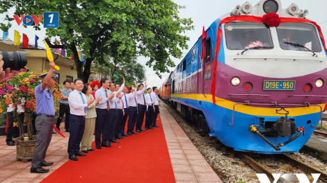 THỜI SỰ 12H TRƯA 2/5/2024: Khai trương đoàn tàu chuyển hàng từ ga đường sắt Cao Xá, Hải Dương gia nhập liên vận quốc tế.