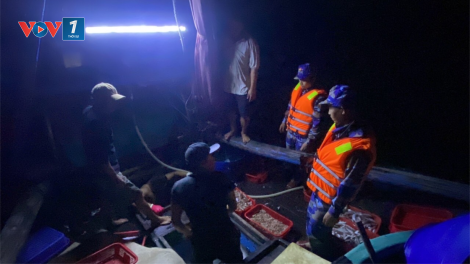 Thừa Thiên Huế: Ngăn chặn tàu cá đánh bắt giã cào trái phép (13 +14/05/2024)