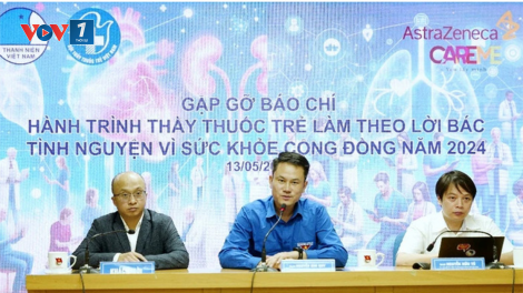THỜI SỰ 18H CHIỀU 18/5/2024: 20 nghìn bác sĩ thực hiện Hành trình Thầy thuốc trẻ làm theo lời Bác, tình nguyện vì sức khỏe cộng đồng.