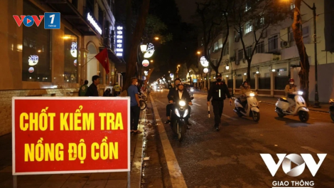 Cấm hành vi điều khiển phương tiện tham gia giao thông đường bộ mà trong máu hoặc hơi thở có nồng độ cồn (27/05/2024)