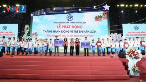 THỜI SỰ 6H SÁNG 01/06/2024: Tháng hành động vì trẻ em năm 2024, với chủ đề “Hành động thiết thực, ưu tiên nguồn lực cho trẻ em”.