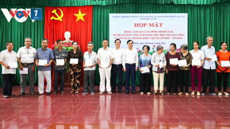 THỜI SỰ 6H SÁNG 27/7/2024: Nhiều hoạt động thiết thực tri ân các Anh hùng liệt sĩ, thương bệnh binh, người có công với cách mạng nhân kỷ niệm Ngày Thương binh liệt sỹ.
