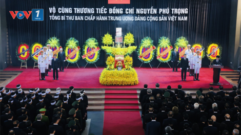 THỜI SỰ 18H CHIỀU 26/7/2024: Lễ viếng, lễ truy điệu và an táng Tổng Bí thư Nguyễn Phú Trọng.