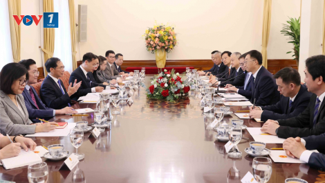 THỜI SỰ 6H SÁNG 29/8/2024: Phó Thủ tướng, Bộ trưởng Bộ Ngoại giao Bùi Thanh Sơn hội đàm với ông Lưu Ninh, Bí thư Đảng ủy Khu tự trị dân tộc Choang Quảng Tây (Trung Quốc).