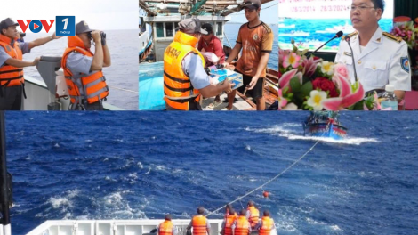 Chi đội Kiểm ngư số 4: Sát cánh cùng ngư dân vươn khơi, nỗ lực gỡ thẻ vàng IUU (15/08/2024)
