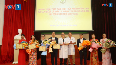 THỜI SỰ 12H TRƯA 11/08/2024: Gần 200 nhân viên Bệnh viện Việt Đức (Hà Nội) tham gia vận động hiến mô tạng