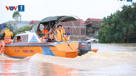 THỜI SỰ 12H TRƯA 10/9/2024: Thủ tướng Phạm Minh Chính thị sát, chỉ đạo công tác ứng phó, khắc phục hậu quả mưa lũ tại tỉnh Bắc Giang và Bắc Ninh.