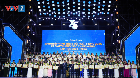 Tuyên dương “Sinh viên 5 tốt”, “Học sinh 3 tốt”, “Học sinh 3 rèn luyện” cấp Trung ương (05/01/2025)
