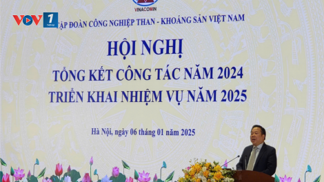 Năm 2025 TKV dự kiến tiêu thụ 50 triệu tấn than, cam kết đáp ứng đủ than cho sản xuất điện (06/01/2025)