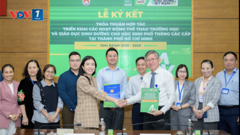Đẩy mạnh các hoạt động thể thao trường học và giáo dục dinh dưỡng cho học sinh tại TP Hồ Chí Minh