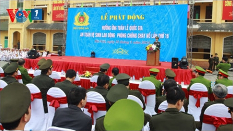 Tuần lễ quốc gia an toàn vệ sinh lao động và phòng chống cháy nổ lần thứ 18. (09/3/2016)