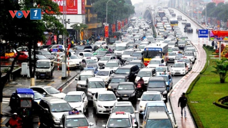 Giao thông tại Hà Nội và Thành phố Hồ Chí Minh vẫn rất căng thẳng trong ngày cận Tết. (Thời sự chiều 04/02/2016)