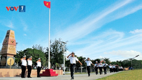 Cán bộ chiến sỹ đảo xa hướng về Đại hội 12 của Đảng. (25/01/2016)