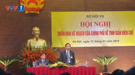 Hà Nội cần quyết tâm hơn trong việc tinh giản biên chế. (04/3/2016)