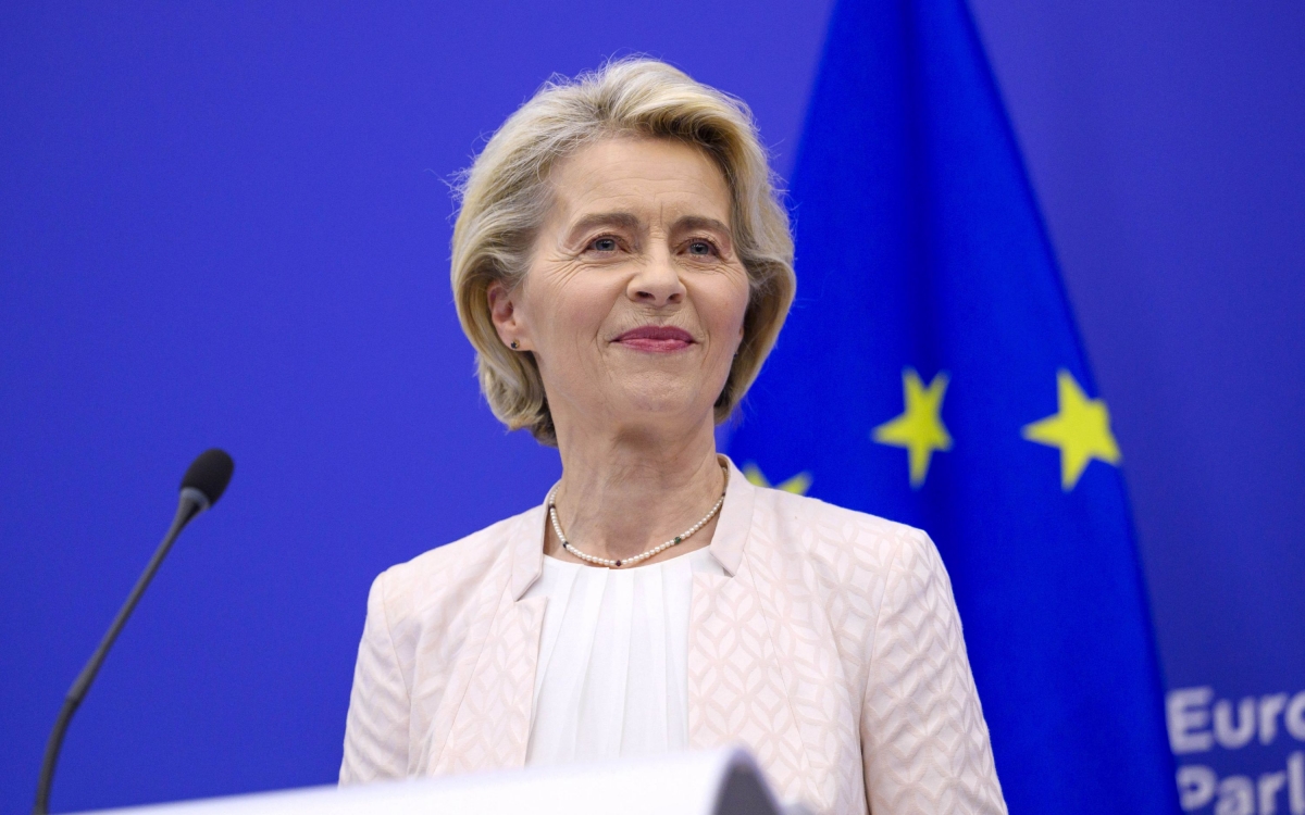 Chủ tịch Ủy ban châu Âu Ursula von der Leyen đang có kế hoạch đến thăm Việt Nam trong thời gian sắp tới với mục tiêu tăng cường quan hệ thương mại - Ảnh: Deutschland