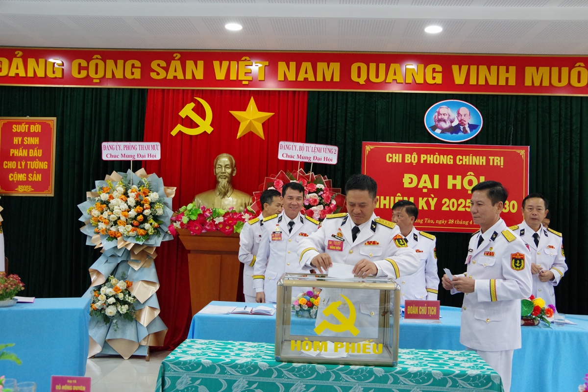 Tiến hành bầu cử tại Đại hội