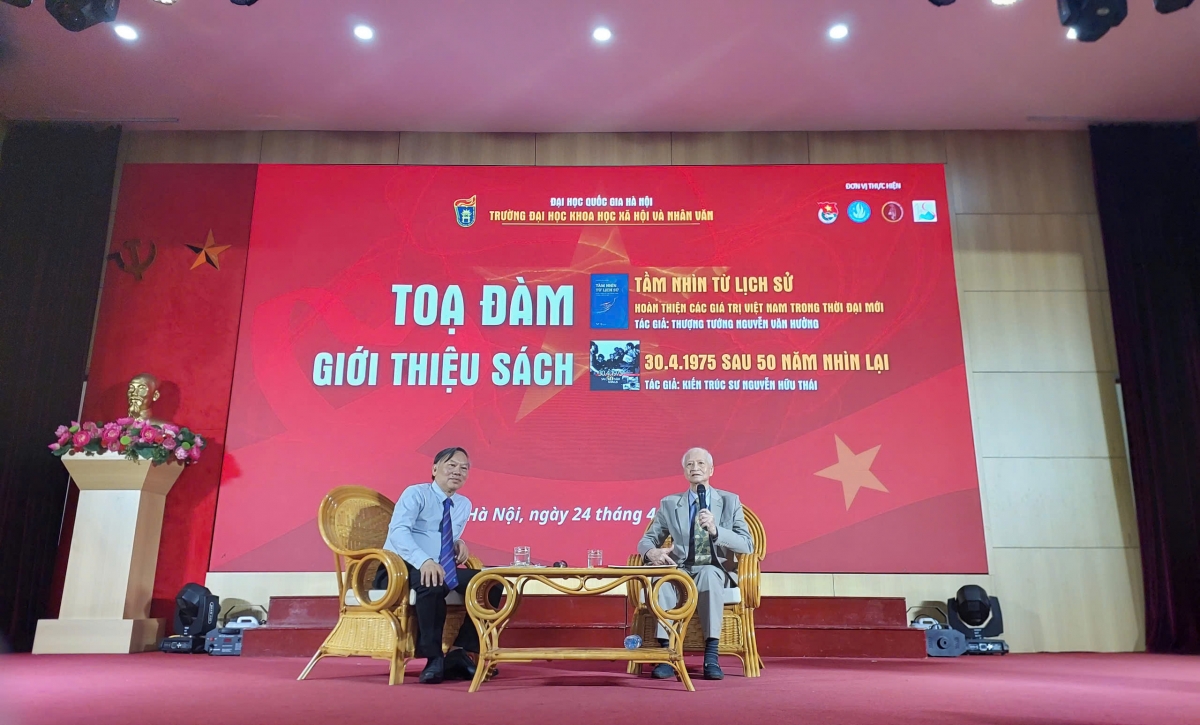KTS Nguyễn Hữu Thái chia sẻ về những thời khắc lịch sử trong ngày trọng đại của dân tộc 30-4-1975