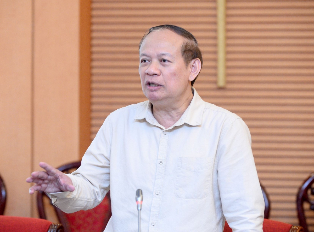 PGS.TS Đinh Xuân Thảo, nguyên Viện trưởng Viện nghiên cứu lập pháp của Quốc hội