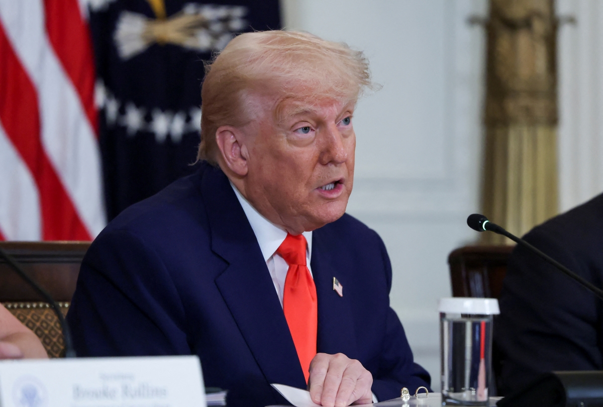 Tổng thống Donald Trump. Ảnh Reuters