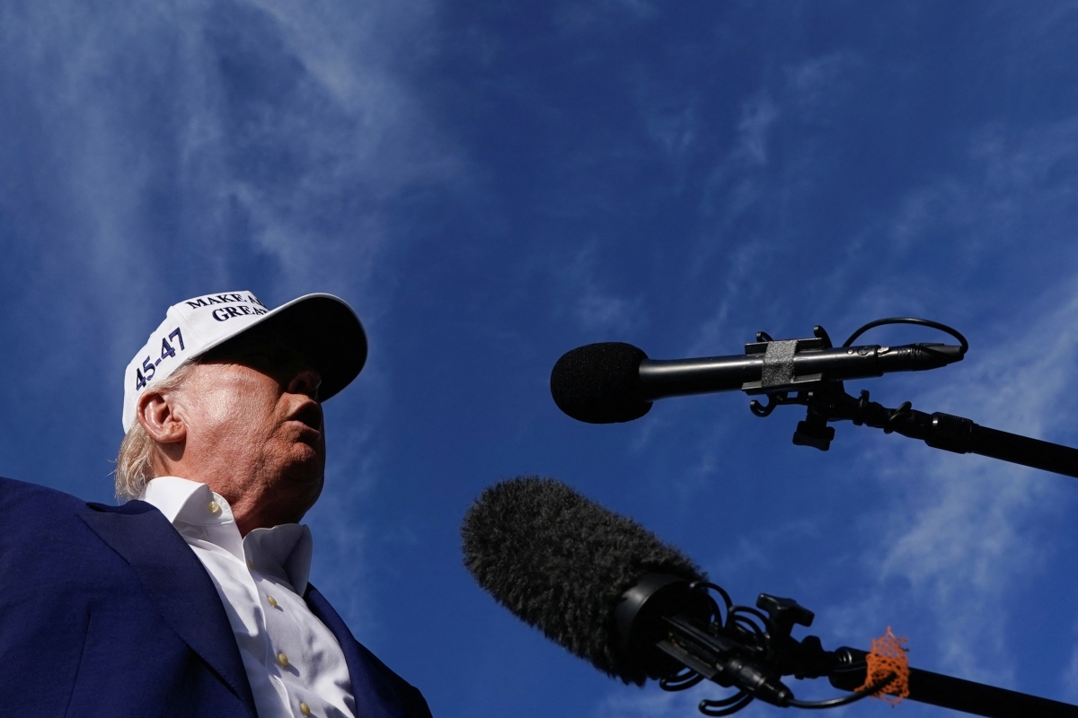Tổng thống Mỹ Donald Trump (ảnh: Reuters)