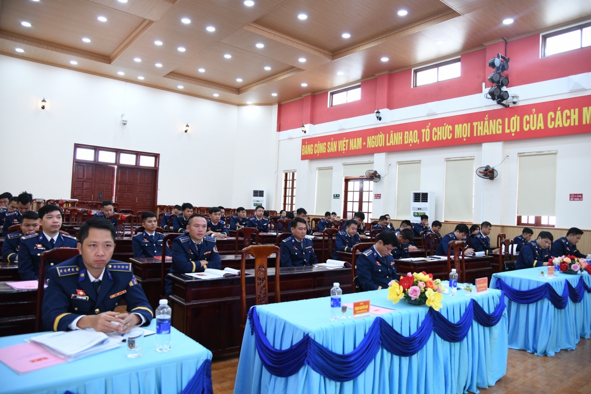 Quang cảnh Đại hội Đảng bộ Phòng Tham mưu lần thứ III, nhiệm kỳ 2025 – 2030