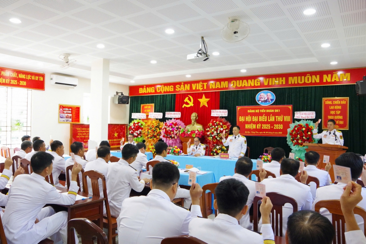 Cán bộ, đảng viên đoàn kết, thống nhất, bước vào nhiệm kỳ mới với quyết tâm cao