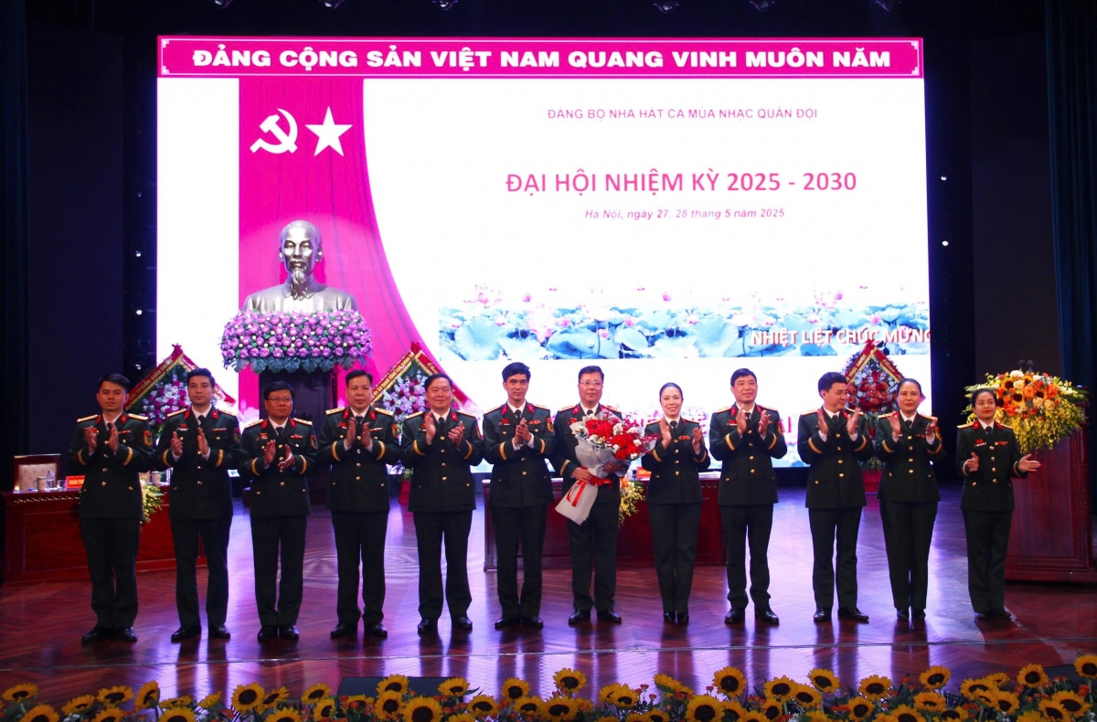 BCH Đảng bộ Nhà hát Ca múa nhạc Quân đội nhiệm kỳ 2025-2030