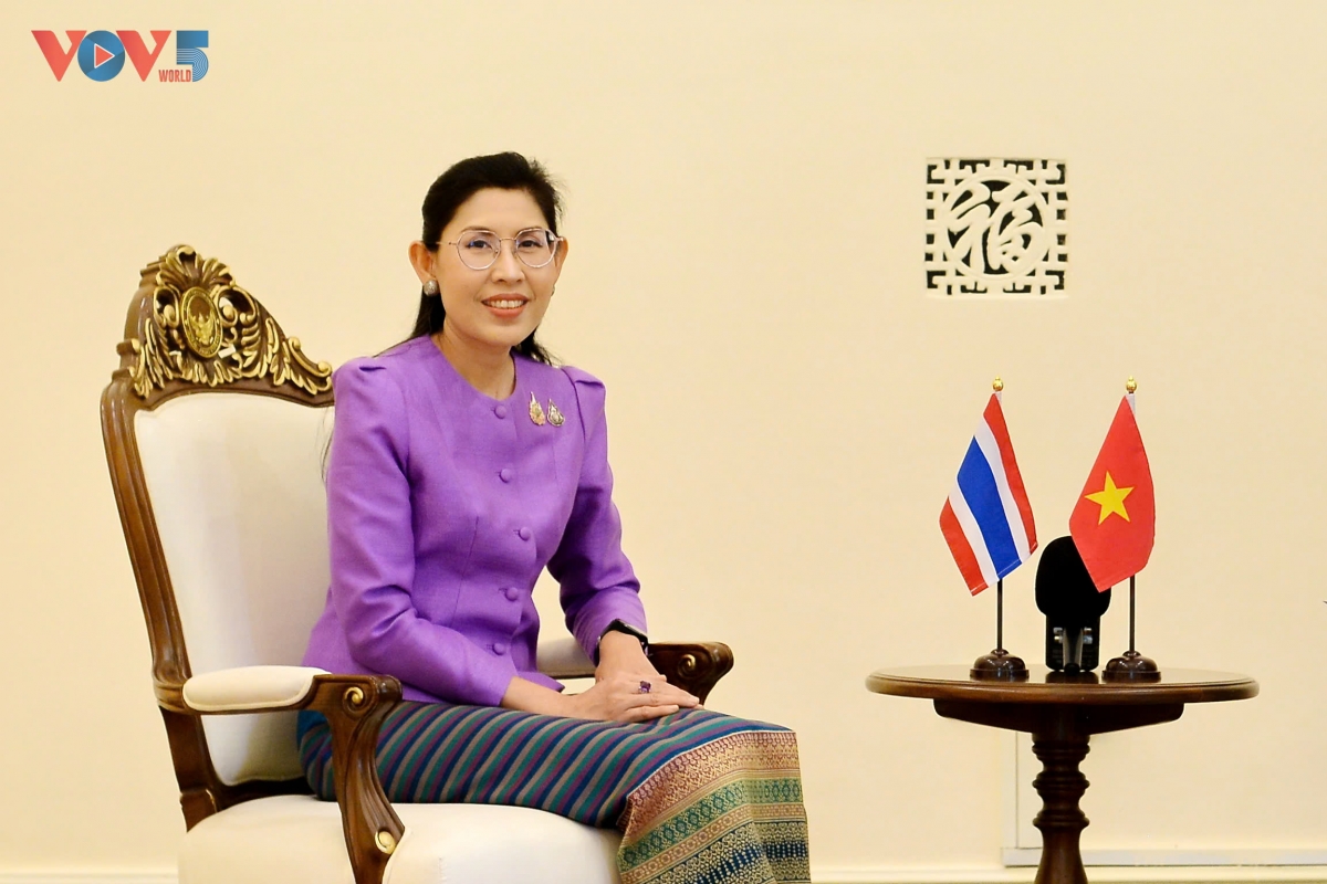 Đại sứ Thái Lan tại Việt Nam Urawadee Sriphiromya