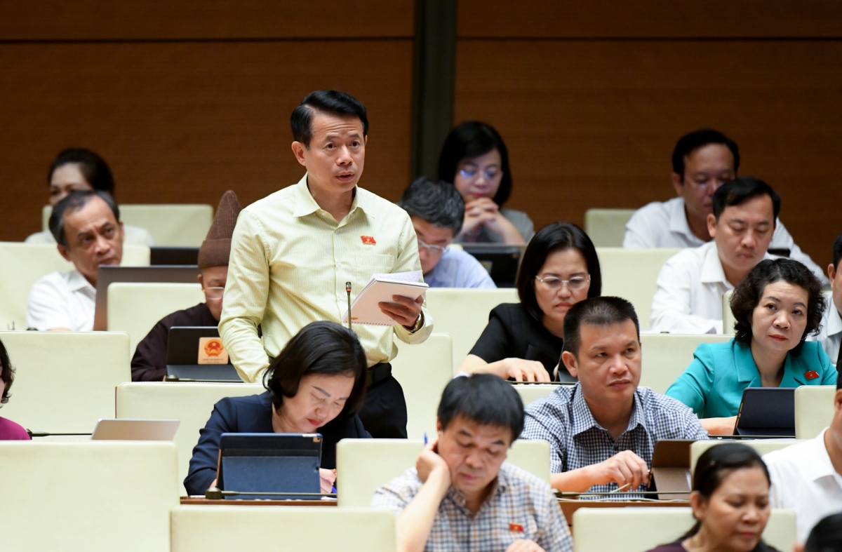 Ông Nguyễn Hải Dũng, Ủy viên UB Quốc phòng-An ninh và Đối ngoại của Quốc hội, Phó Trưởng đoàn chuyên trách Đoàn đại biểu Quốc hội tỉnh Nam Định.