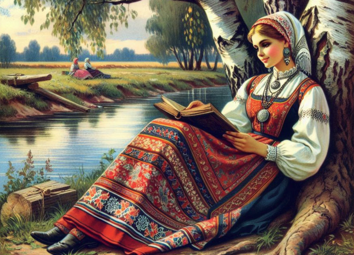 Hình ảnh Katyusha gửi lời yêu thương tới chàng trai nơi chiến trường xuất hiện trên những con tem của Liên Xô - Ảnh: sưu tầm