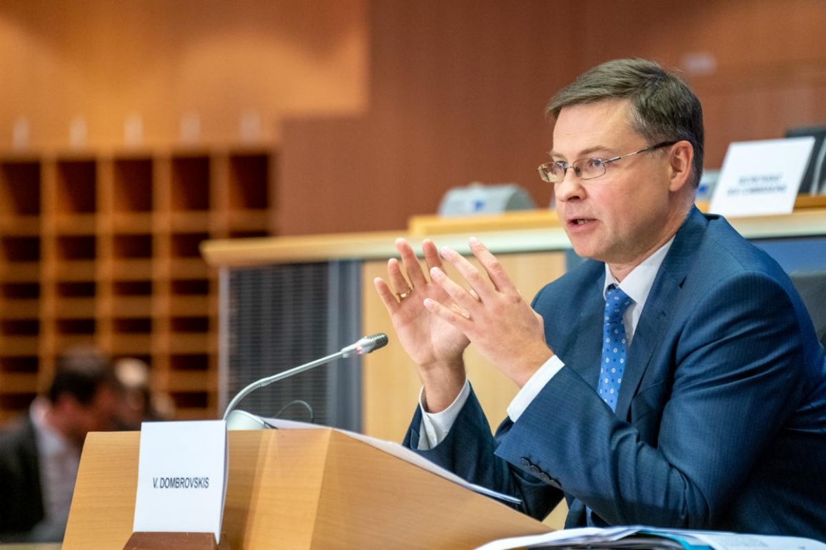 Valdis Dombrovski, Phó chủ tịch điều hành Ủy ban châu Âu phụ trách nền kinh tế phục vụ con người và Ủy viên thương mại EU (Ảnh-europarl.europa.eu)