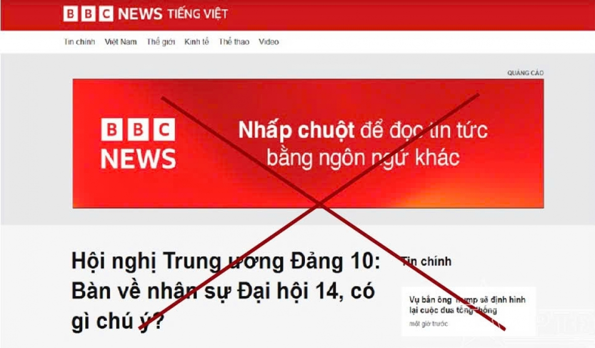 BBC tiếng Việt có nhiều bài viết thiếu khách quan về công tác nhân sự Đại hội XIV của Đảng.