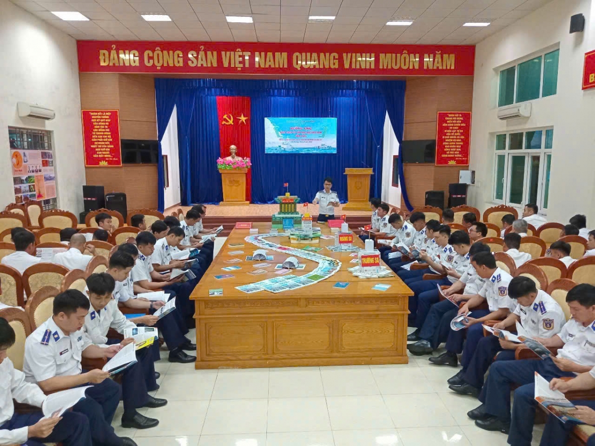 CBCS Hải đoàn 11 trong Ngày sách Việt Nam