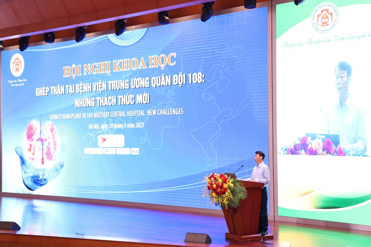 Ông Phạm Minh Tuyên 51 tuổi (Thái Bình) là một trong những bệnh nhân ghép thận đầu tiên tại Bệnh viện TW Quân đội 108