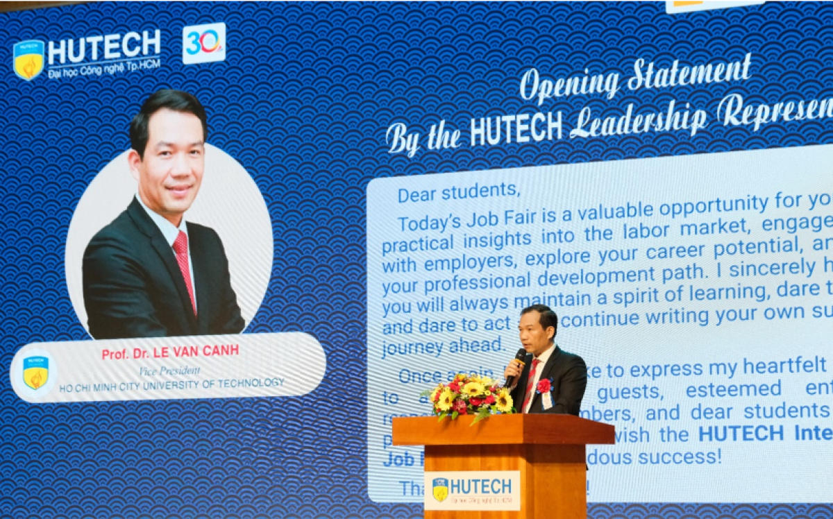 GS.TS. Lê Văn Cảnh, Phó Hiệu trưởng HUTECH