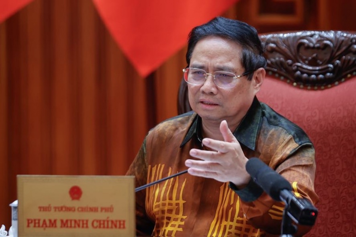 Chủ trì phiên họp cho ý kiến về dự thảo Nghị quyết hình thành Trung tâm Tài chính quốc tế diễn ra tối nay, Thủ tướng Phạm Minh Chính nhấn mạnh mục tiêu: tạo ra môi trường pháp lý minh bạch, tiến bộ, hiện đại, thông thoáng, tạo môi trường kinh doanh cho các nhà đầu tư.