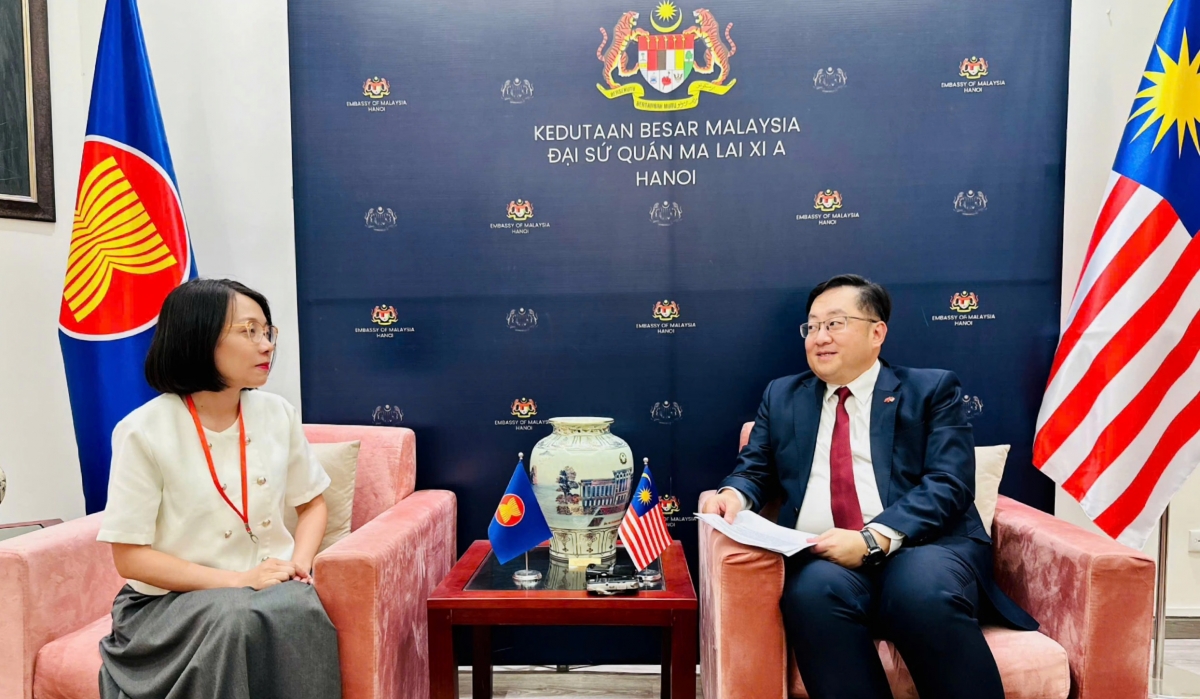 PV VOV phỏng vấn Đại sứ Malaysia tại Việt Nam Dato' Tan Yang Thai