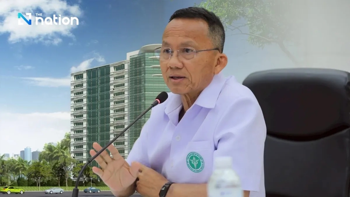 Bộ trưởng Y tế Công cộng Thái Lan Somsak Thepsutin (Ảnh: Nation Thailand).