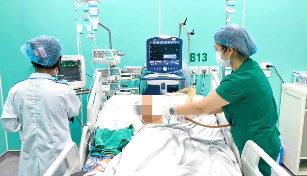 Ca mắc viêm não mô cầu điều trị tại cơ sở y tế.