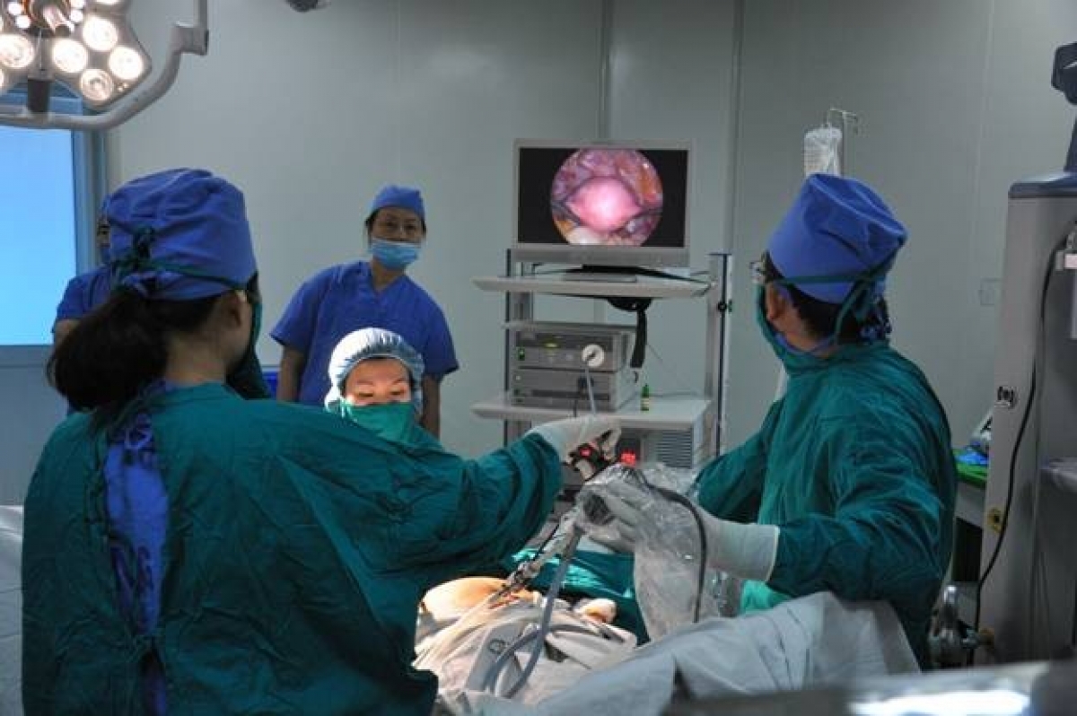 Bệnh viện sản nhi tỉnh Bắc Ninh ứng dụng khoa học kỹ thuật cao trong điều trị (Ảnh: Bệnh viện sản nhi Bắc Ninh)