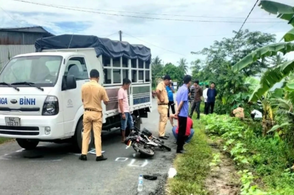 Hiện trường vụ tai nạn