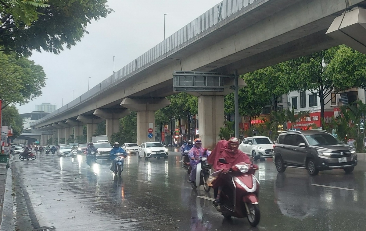 Bắc Bộ và Thanh Hoá có mưa vừa, mưa to và dông