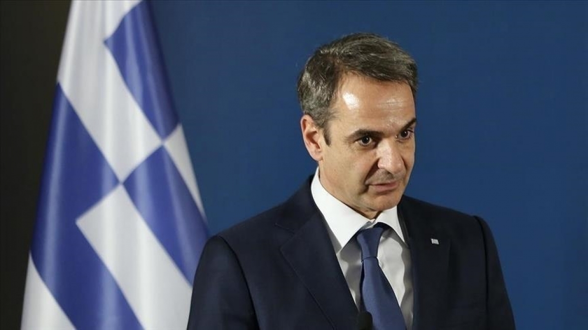Thủ tướng Hy Lạp Kyriakos Mitsotakis (Ảnh-aa.com.tr)