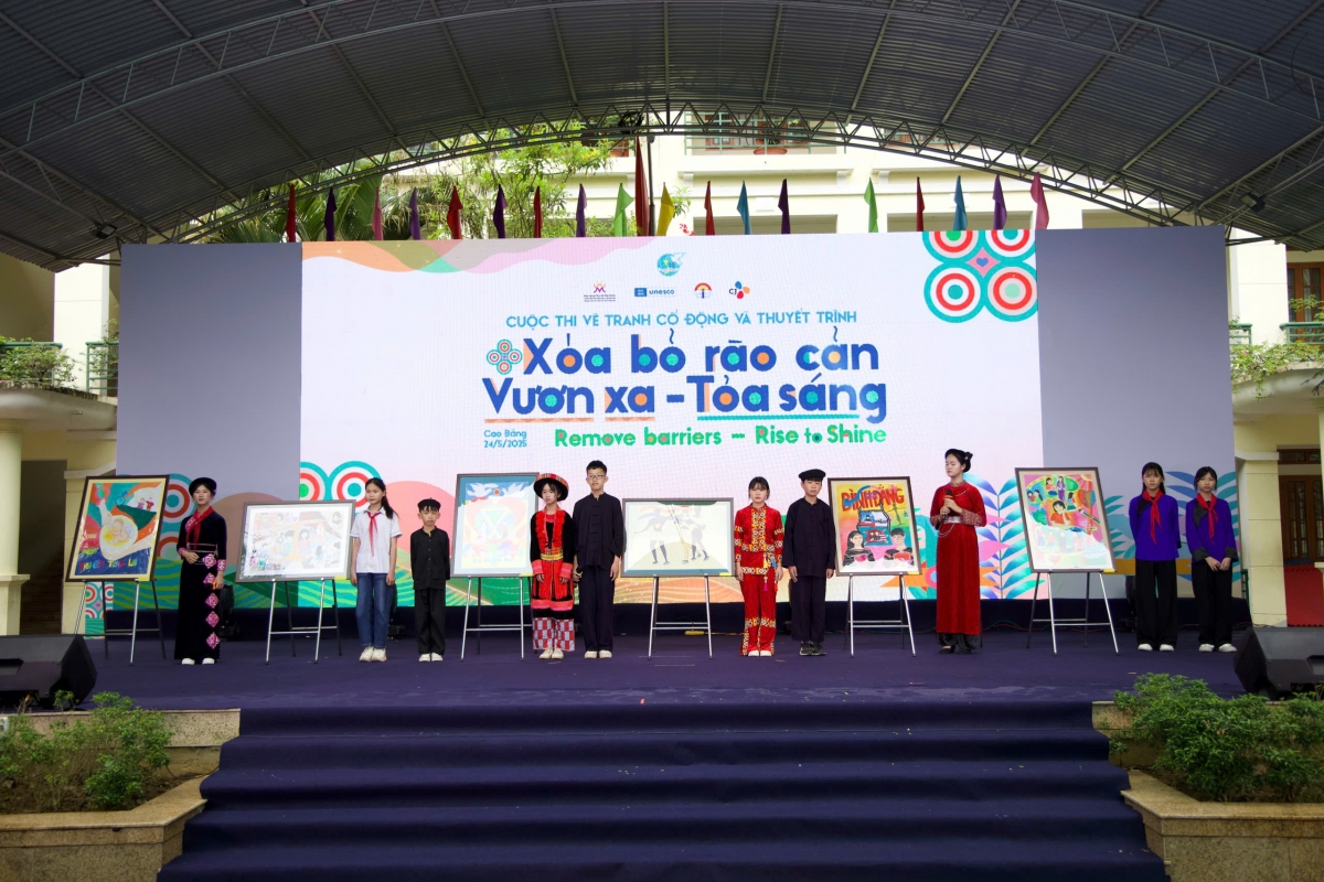 Cuộc thi sáng tác tranh, thuyết trình “Xóa bỏ rào cản – Vươn xa tỏa sáng”