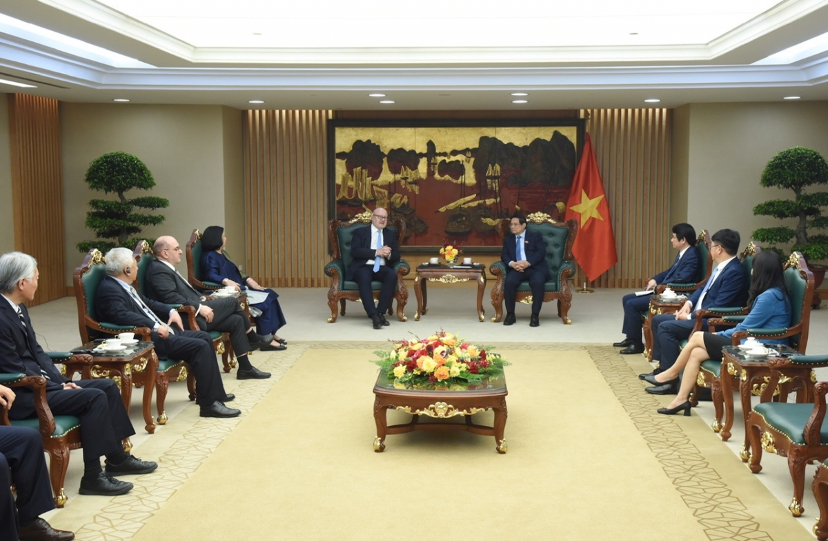 Toàn cảnh buổi tiếp