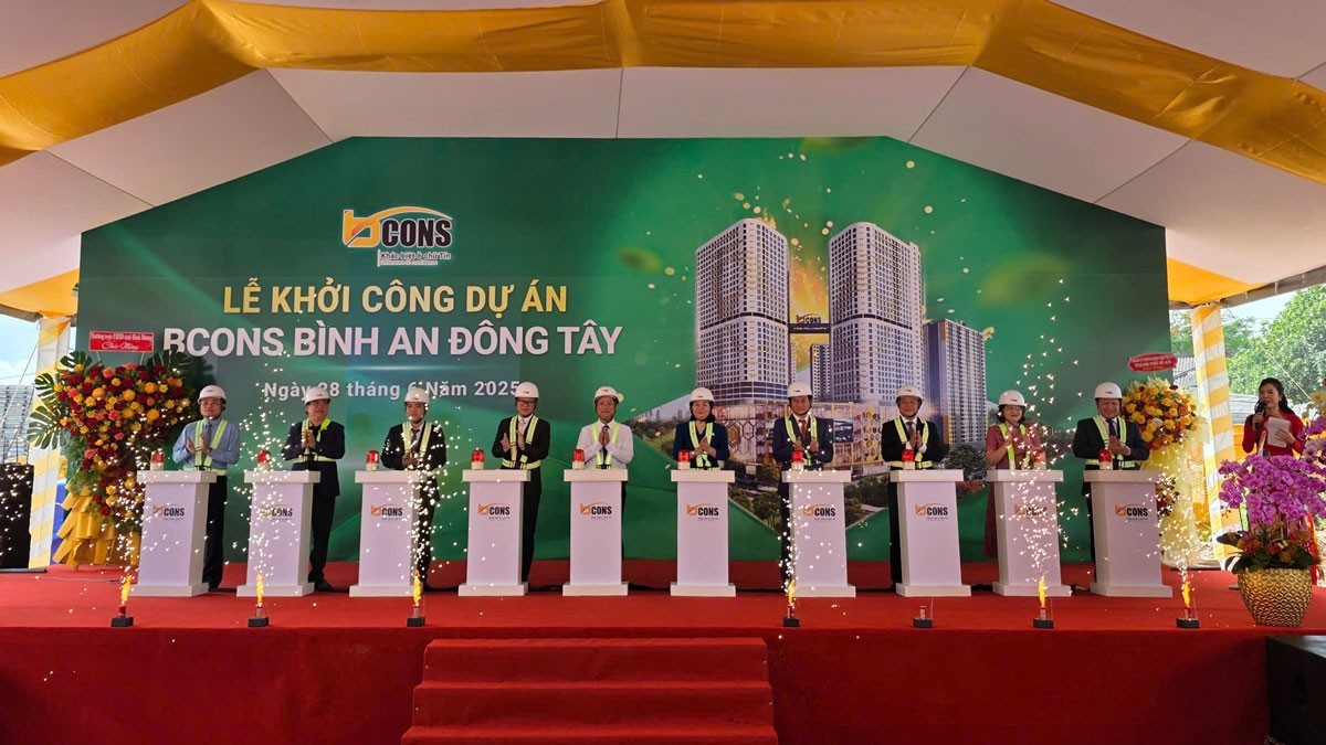 Khởi công Dự án Bcons Bình An – Đông Tây.