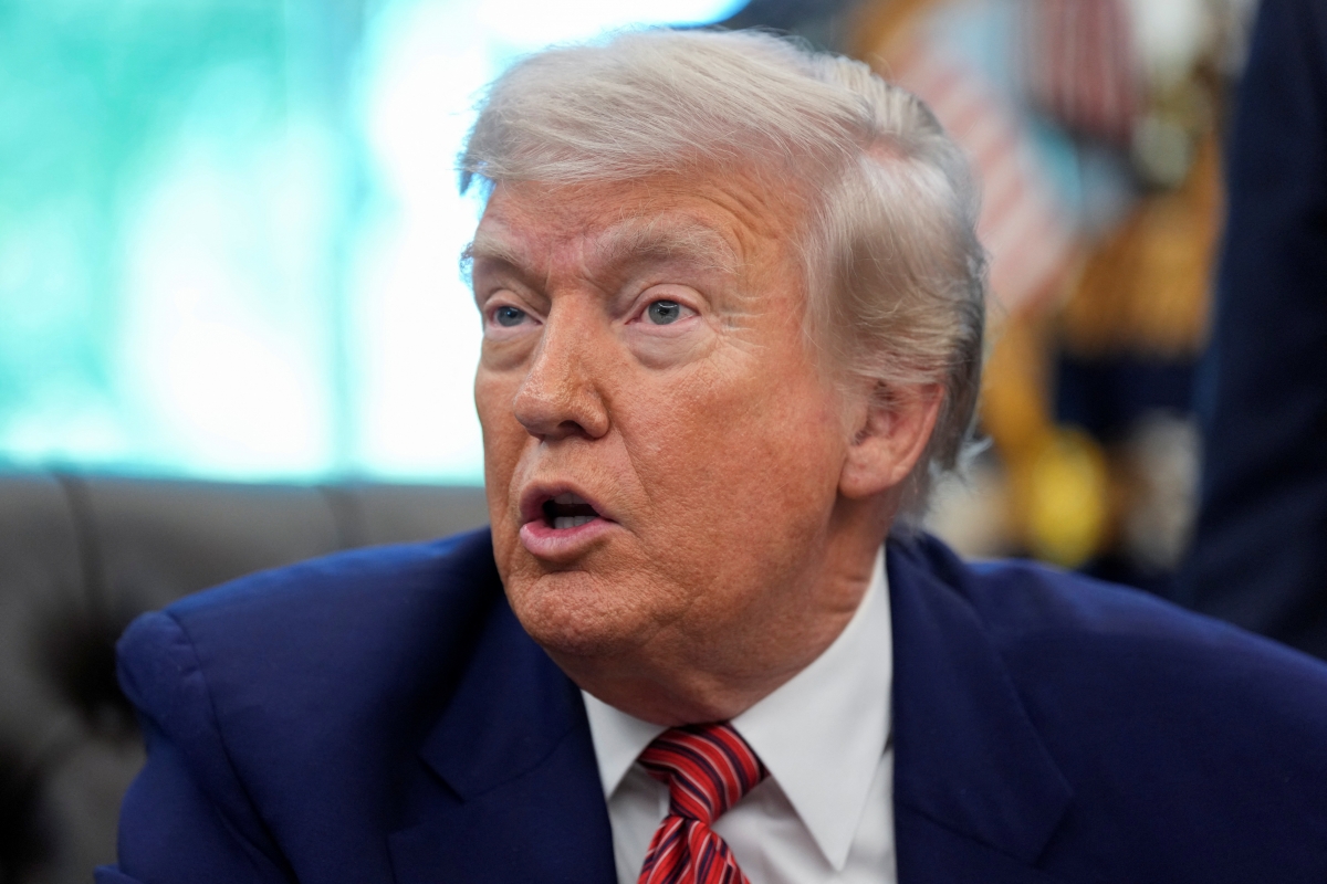 Tổng thống Mỹ Donald Trump (ảnh: Reuters)
